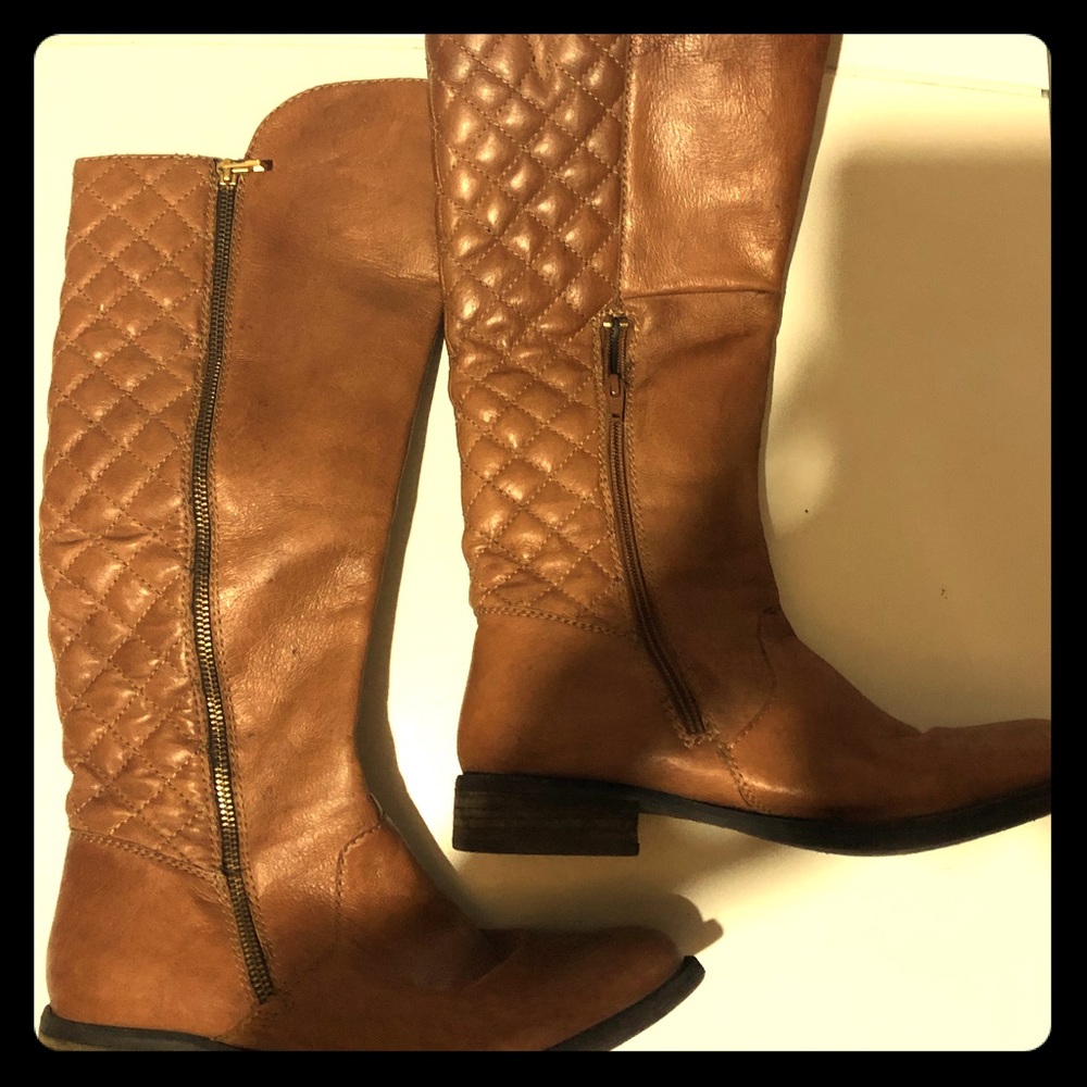 Steve Madden brown knee high boots